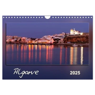 Abbildung von Algarve (Wandkalender 2025 DIN A4 quer), CALVENDO Monatskalender: Steilküsten, Landschaften, Abendrot und weitere Impressionen festgehalten in dreizehn beeindruckenden Fotografien.