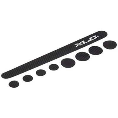 Abbildung von XLC Unisex Erwachsene CP C01 Kettenstrebenschutz Set N03, Schwarz, Unisize