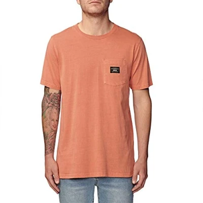 Abbildung von Globe Base Pocket Tee T Shirt, Herren, Washed Sunburnt, S