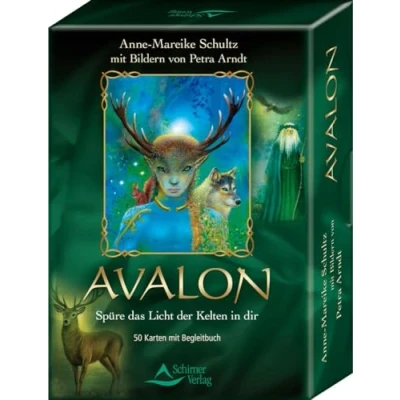 Abbildung von Avalon: Spüre das Licht der Kelten in dir Kartenset, 50 Karten mit Begleitbuch