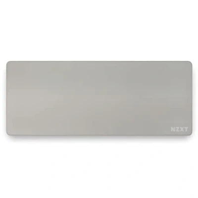 Abbildung von NZXT Mauspad MXP700 mm MXLSP GR 720 x 300 schmutzabweisende Beschichtung reibungsarme Oberfläche weiche und Glatte rutschfeste Gummiunterseite grau