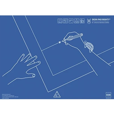 Abbildung von Kum Schreibunterlage Desk Pad Righty für Rechthänder