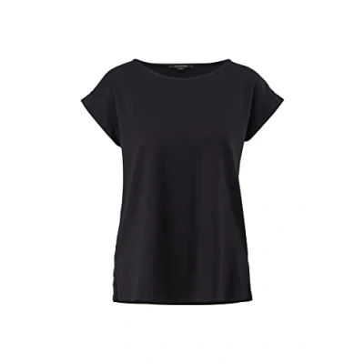 Abbildung von comma Damen T Shirt,9999 Schwarz,42