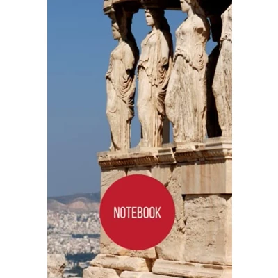 Abbildung von Athens Notebook: blank lined composition journal notebook 100 pages