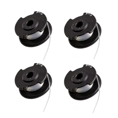 Abbildung von Viilich 4 Stück Ersatzfadenspule für Einhell GE CT 18/28 Li,Nylon Rasentrimmer Ersatzfadenspule,passend Akku Li,GE Li TC und 18/260