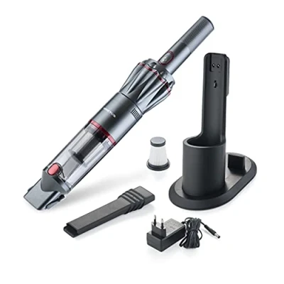 Abbildung von Genius Akku Handstaubsauger Invictus One 1.0 beutellos, 90,00 W, Beutelloser und kabelloser Handsauger 90 W BLDC Motor + Zubehör