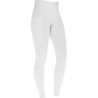 Abbildung von Covalliero Reitleggings ClassicStar Kids Weiß 140/146
