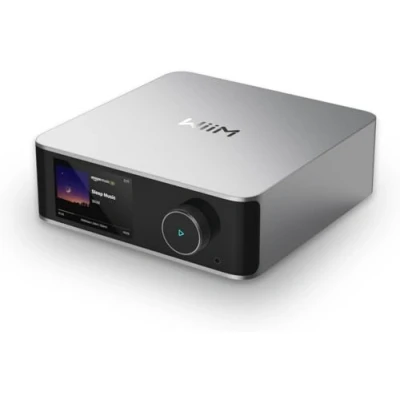 Abbildung von WiiM Ultra Musik Streamer &amp; Digital Vorverstärker 3,5&quot; Touchscreen, kompatibel mit Google Cast Alexa, Streamt Spotify, Amazon Music, Tidal HDMI ARC, Phono Eingang, Kopfhörerausgang Silber