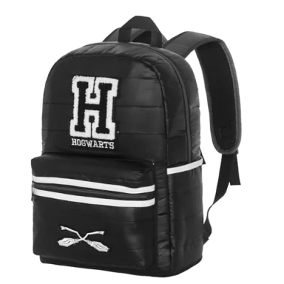 Abbildung von Harry Potter H Padding Rucksack, Schwarz, 30 x 41 cm, Kapazität 15,5 L