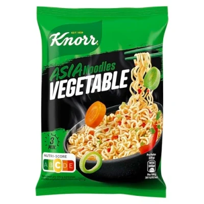 Abbildung von Knorr Asia Noodles Instant Nudeln Vegetable schneller Snack fertig in nur 3 Minuten 11x 70 g