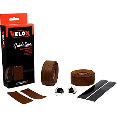 Abbildung von Velox Lenkerband SOFT GRIP Karton mit Stopfen braun