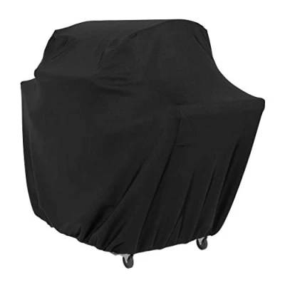 Abbildung von Amazon Basics Gasgrill Abdeckhülle, für Außenbereich, wasserabweisend, 137 x 66 117 cm (L B H), Schwarz