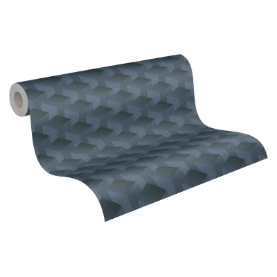 Abbildung von A.S. Création Vliestapete &quot;Schlichte 3D Tapete&quot;, matt gemustert neutral, Grafiktapete Effekt Tapeten Wohnzimmer Schlafzimmer Küche modern