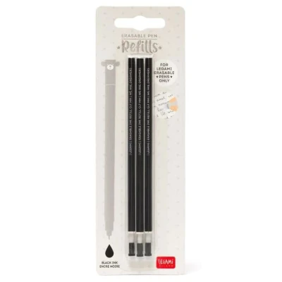Abbildung von Schwarze Radierbare Gelstift Ersatzminen von Legami Refill