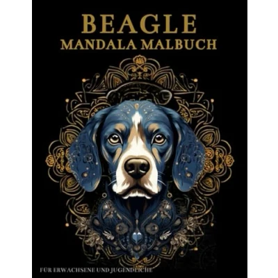 Abbildung von Beagle Mandala Malbuch Für Erwachsene und Jugendliche: Anti Stress Geschenke Stressabbau Entspannung