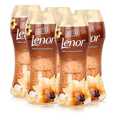 Abbildung von Lenor Unstoppables Wäscheparfüm Goldene Orchidee 210g (5er Pack)
