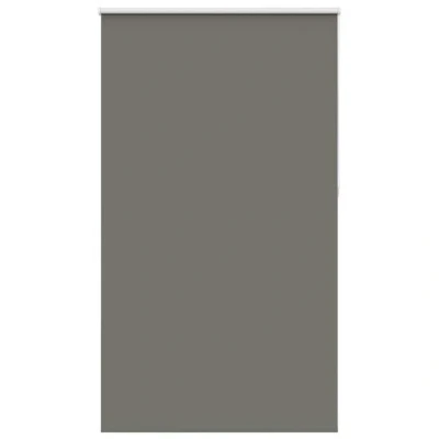 Abbildung von Verdunklungsrollo, vidaXL, Verdunkelungsrollo Grau 135x230cm Stoffbreite 131,6cm Polyester