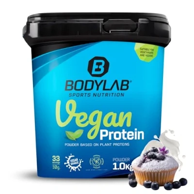 Abbildung von Bodylab24 Vegan Protein Blaubeer Muffin