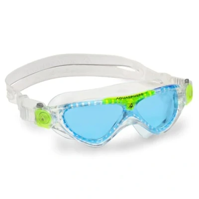Abbildung von AQUASPHERE Vista JR , Schwimmbrille, Schwimmbrille für Kinder ab 6 Jahren mit UV Schutz und Silikondichtung, beschlag leckagefreie Gläser Jungen &amp; Mädchen
