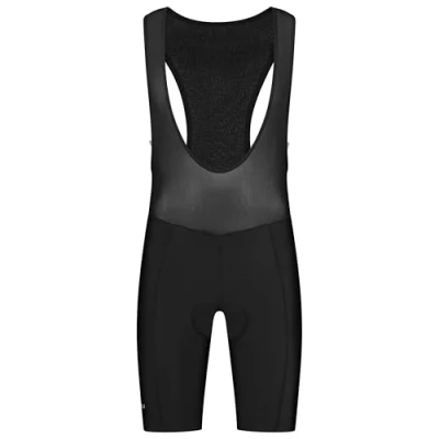 Abbildung von Rogelli Radsport Trägerhosen Herren, Radlerhose, Kurze Fahrradhose mit Sitzpolster, Schwarz, Größe 3XL, Econ