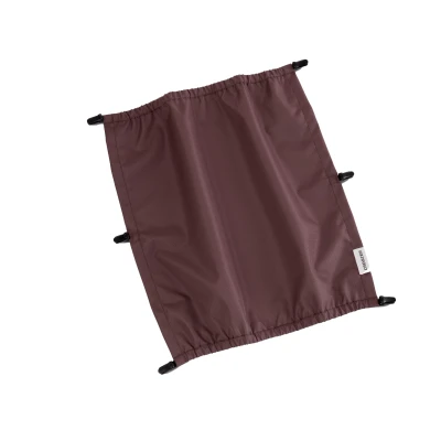 Abbildung von Croozer Unisex Erwachsene Sun Cover Single Blossom Red Parasol, Rot, Einheitsgröße für alle