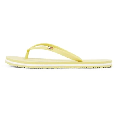 Abbildung von Tommy Hilfiger Strap Beach Badezehentrenner, Damen, Größe: 38, Meringue Schuhe
