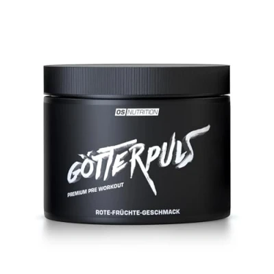 Abbildung von OS NUTRITION Götterpuls Premium Pre Workout Booster Rote Früchte 308g