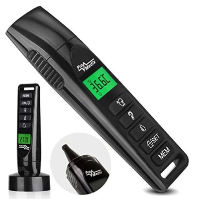 Abbildung von Promedix Infrarot Fieberthermometer PR 638, 3 Funktionen zur Messung, Messbereich: 0 100 C