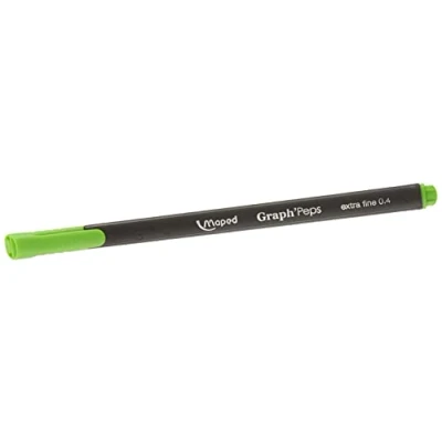 Abbildung von Maped 749114 Fineliner Graph&#039;Peps, hellgrün, 1er Pack