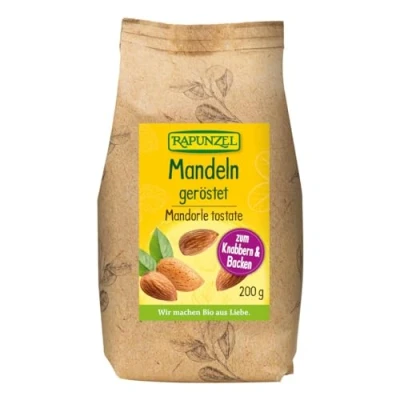 Abbildung von Rapunzel Mandeln geröstet Europa 200 g 8er Pack
