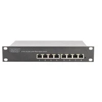 Abbildung von DIGITUS Gigabit Ethernet Netzwerk Switch 10 Zoll 16 Ports Unmanaged Backplane 32 Gbps Auto MDI/MDI X Schwarz