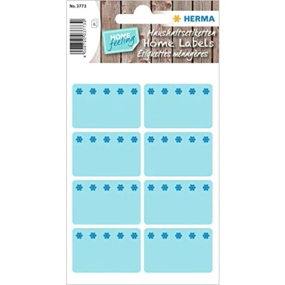 Abbildung von 10 x HERMA Tiefkühletiketten 26x40mm blau Eiskristalle VE=48 Stück