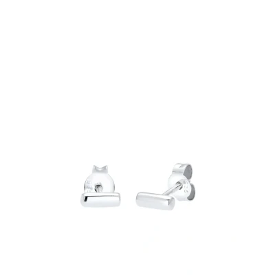 Abbildung von Elli Basic Ohrringe, Damen, Größe: One Size, Silver