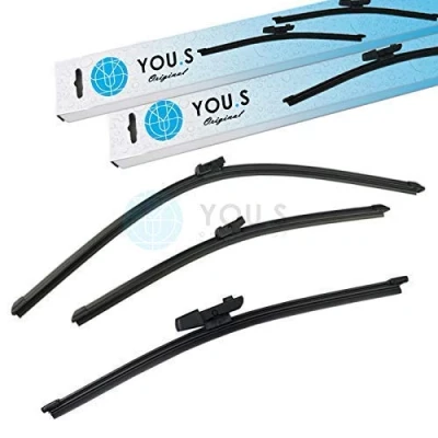 Abbildung von YOU.S SCHEIBENWISCHER SET VORNE + HINTEN 650 475 280 mm (3 Stück)