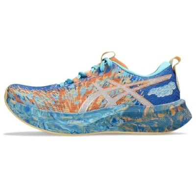 Abbildung von Asics Noosa TRI 16 Laufschuh Wettkampf, Damen, Größe: 37, Nature blue/faded orange Schuhe
