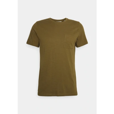 Abbildung von Casual Friday THOR Tshirt basic, Herren, Größe: Medium, Dark olive
