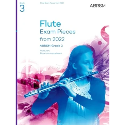 Abbildung von Flute Exam Pieces from 2022, ABRSM Grade 3: Selected the syllabus 2022. Score &amp; Part, Audio Downloads (ABRSM Pieces)