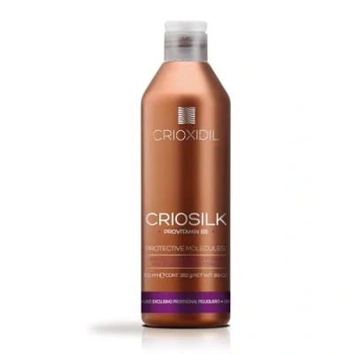 Abbildung von CRIOXIDIL Criosilk Haarspülung, 300 ml, mit Provitamin B5 und Seidenproteinen, verleiht geschädigtem Haar Geschmeidigkeit Glanz, spendet Feuchtigkeit regeneriert das