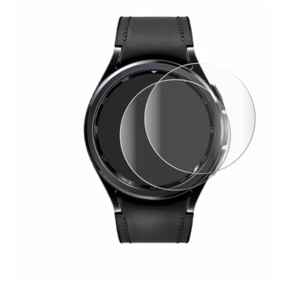 Abbildung von BROTECT 2 Stück Full Cover Schutzfolie für Samsung Galaxy Watch 6 Classic (47 mm) Screen Displayschutz Folie [3D Curved, Kristall Klar]