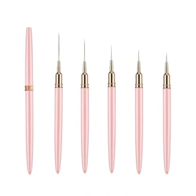 Abbildung von 5 Stück Pinsel für Nagelkunst, Nail Art Set zum Zeichnen feiner Linien, Stifte Design, Liner Malerei DIY Zeichnung Dekorationen