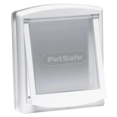 Abbildung von PetSafe Katzentür nr. 715 weiß/transparent Gebr. de Boon