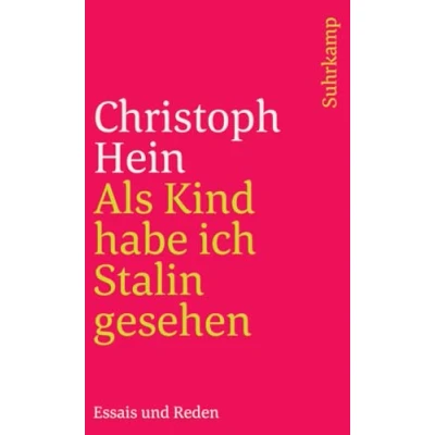 Abbildung von Als Kind habe ich Stalin gesehen: Essais und Reden (suhrkamp taschenbuch)