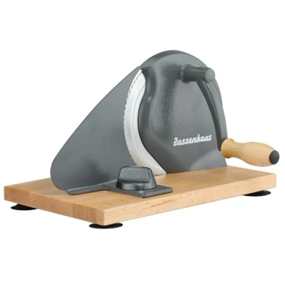 Abbildung von ZASSENHAUS Allesschneider Brotschneidemaschine &quot;Classic&quot; grau 072099
