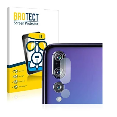 Abbildung von BROTECT Schutzglas für Huawei P20 Pro (NUR Kameraschutz) Schutzfolie Panzer Folie Glas [Extrem Kratzfest 9H, Anti Fingerprint, Ultra Transparent]