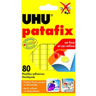 Abbildung von UHU KLEBEPADS TAC GELB, 1 Stück