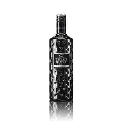 Abbildung von Three Sixty Vodka Black 42 1 Liter (42% VOL)