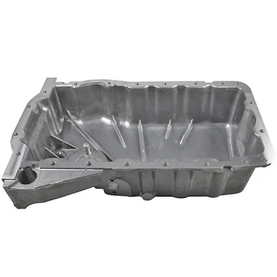 Abbildung von METZGER 7990114 Ölwanne mit Ölablassschraube ohne Ölwannendichtung Aluminium Druckguss VOLKSWAGEN: Golf 4 Schrägheck, Polo IV Bora Variant