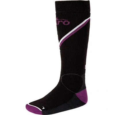 Abbildung von L1 Premium Goods Monarch Socks Damen Schneesocken Schwarz/Grau/Lila/Weiß S