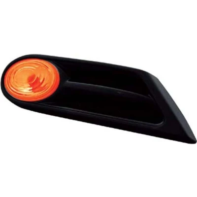 Abbildung von OLSA 1.02.164.00 Blinker orange rechts, seitlicher Einbau mit Lampenträger, Glühlampe Abdeckrahmen MINI: Schrägheck, Clubman