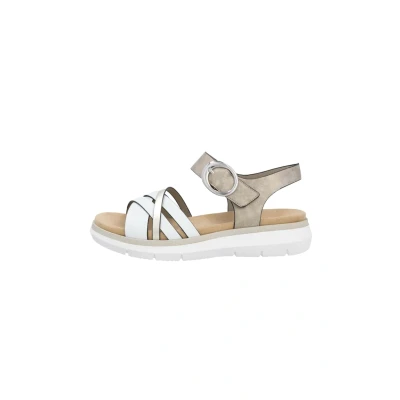 Abbildung von Remonte Riemensandalette, Damen, Größe: 40, Metallic Schuhe